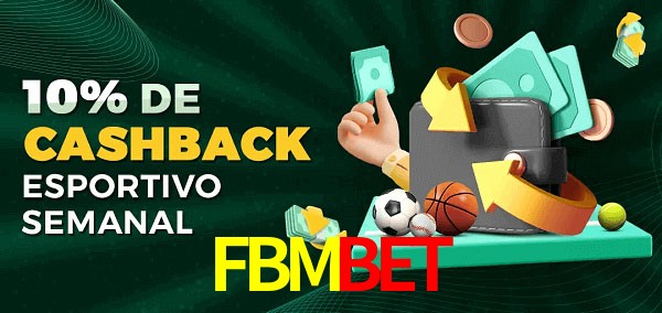 10% de bônus de cashback na FBMBET