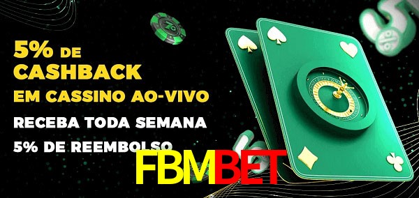 Promoções do cassino ao Vivo FBMBET
